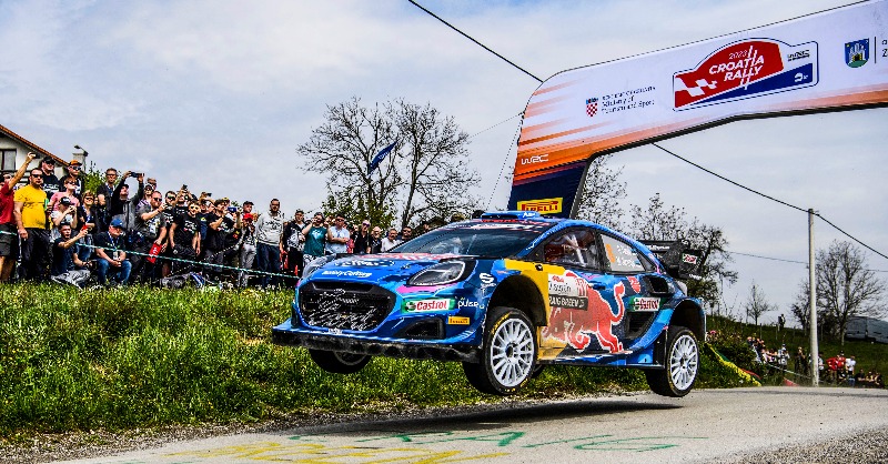 Rallye de Croacia 2023 Tänak M-Sport