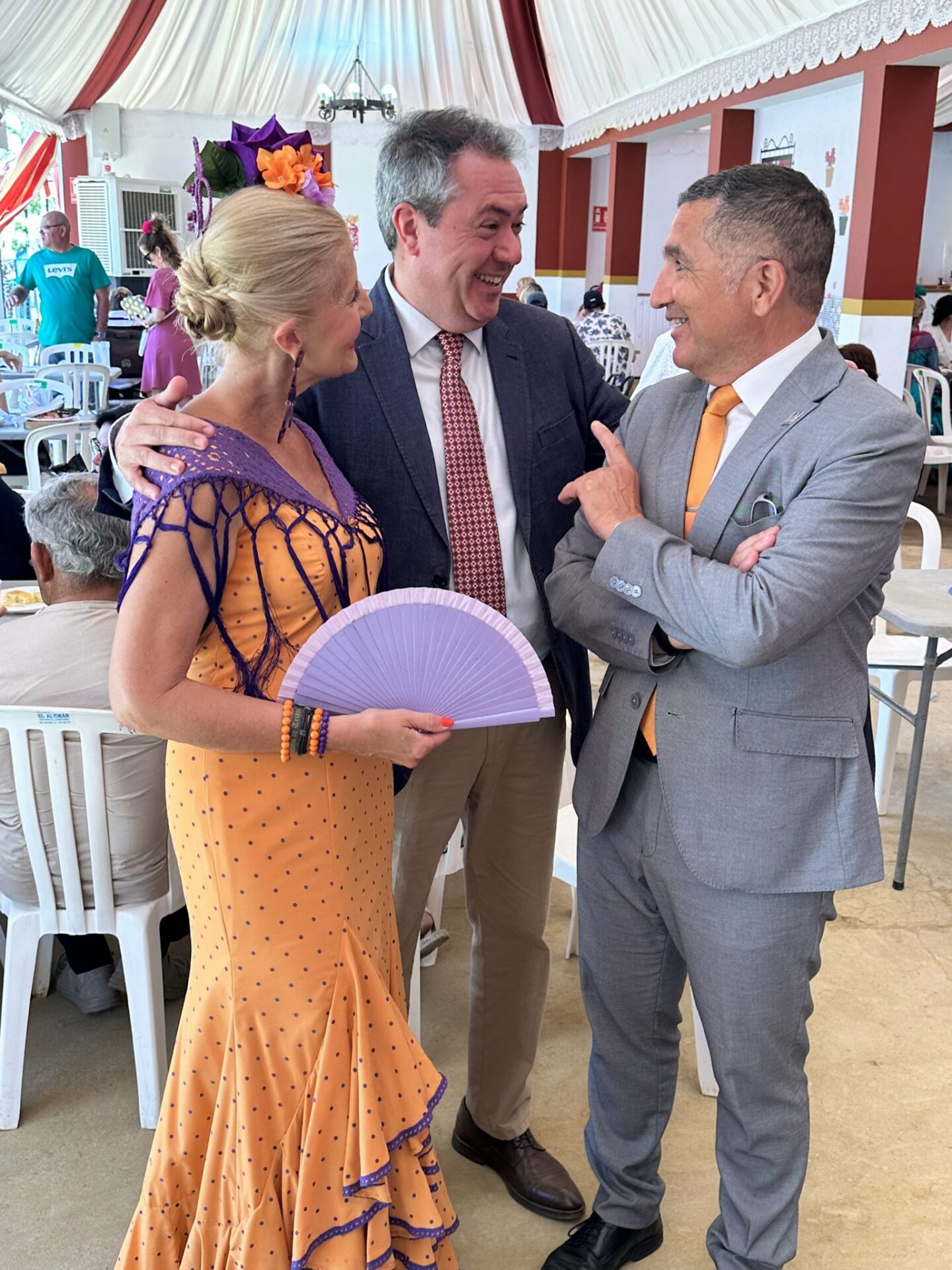 Juan Espadas PSOE Gaspar Llanes Feria Sevilla