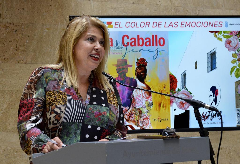 Mamen Sánchez Jerez PSOE Andalucía Feria del Caballo