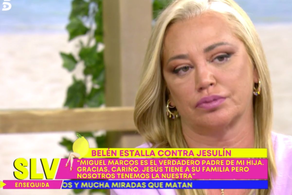 Belén Esteban sigue dolida con Jesulín de Ubrique