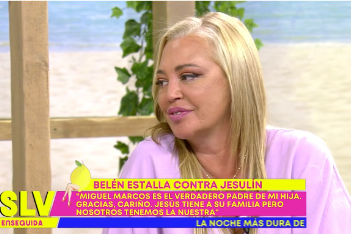 Belén Esteban agradece públicamente a Miguel