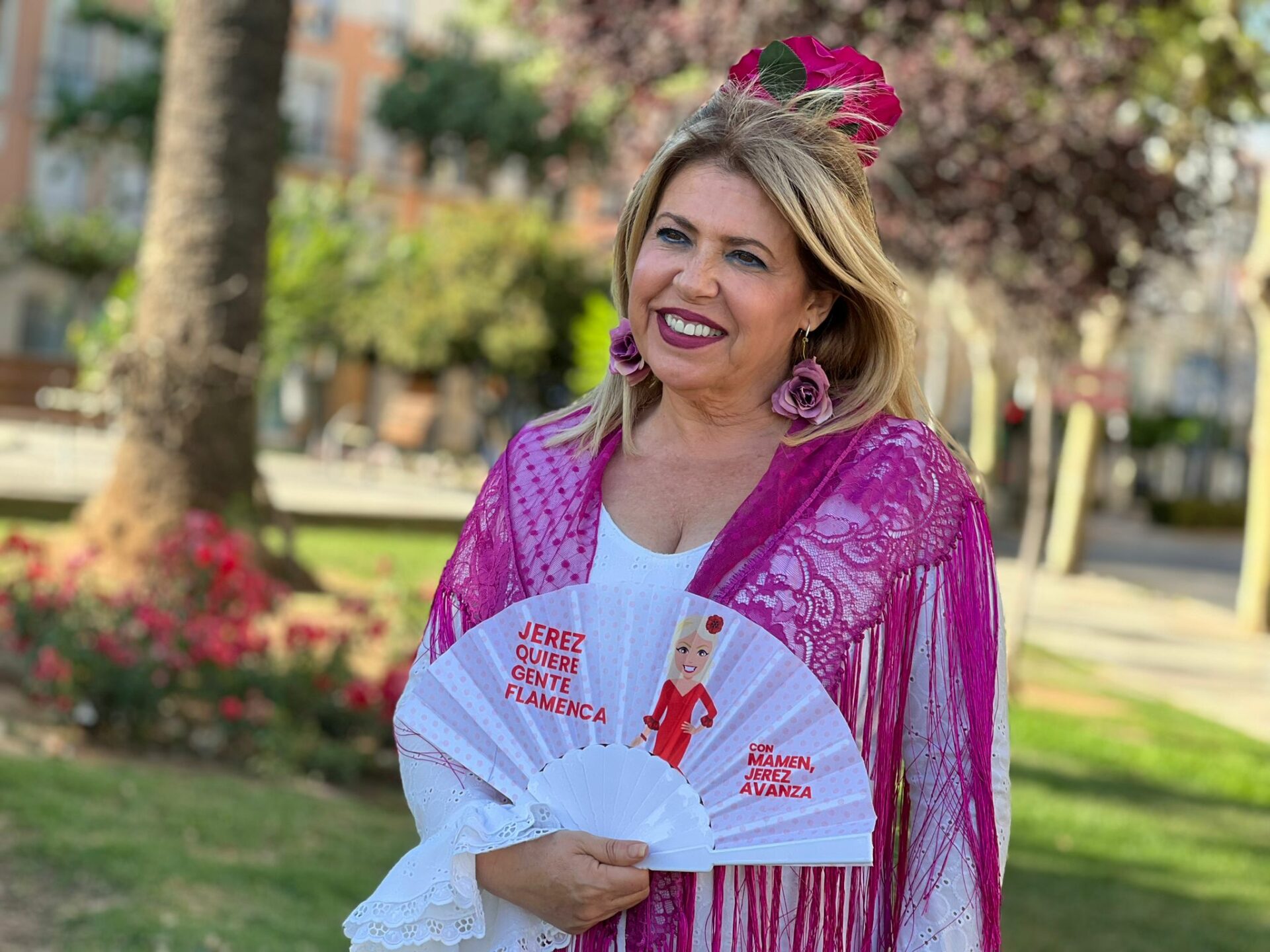 Feria de Jerez PSOE Mamen Sánchez 2