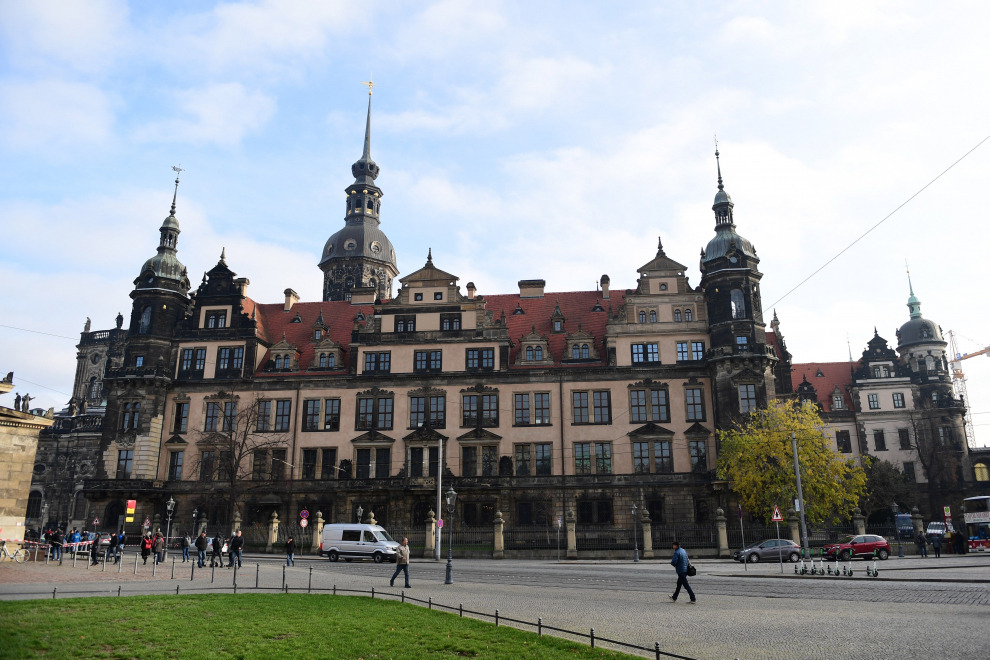 Imagen del palacio de Dresde