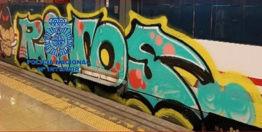 Los daños ocasionados por los grafiteros están valorados en 422.000 euros