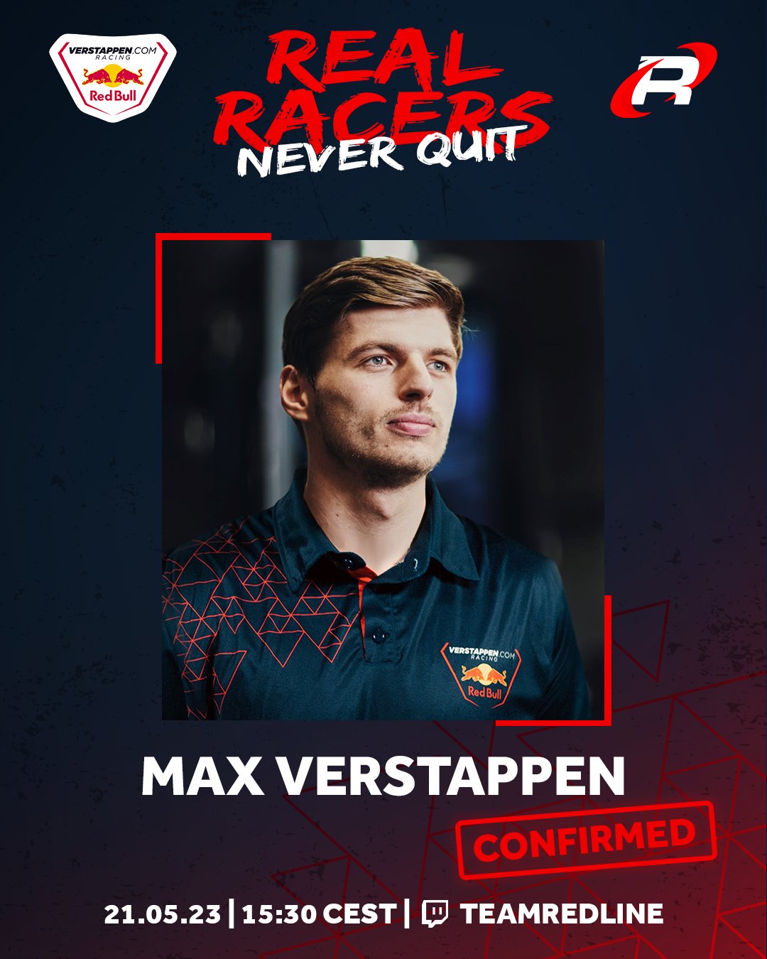 Max Verstappen virtual Real Racers
