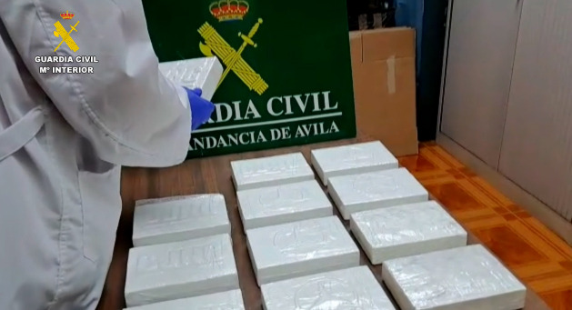 12 kilos de cocaína incautados con el sello de autenticidad del Cartel de Jalisco