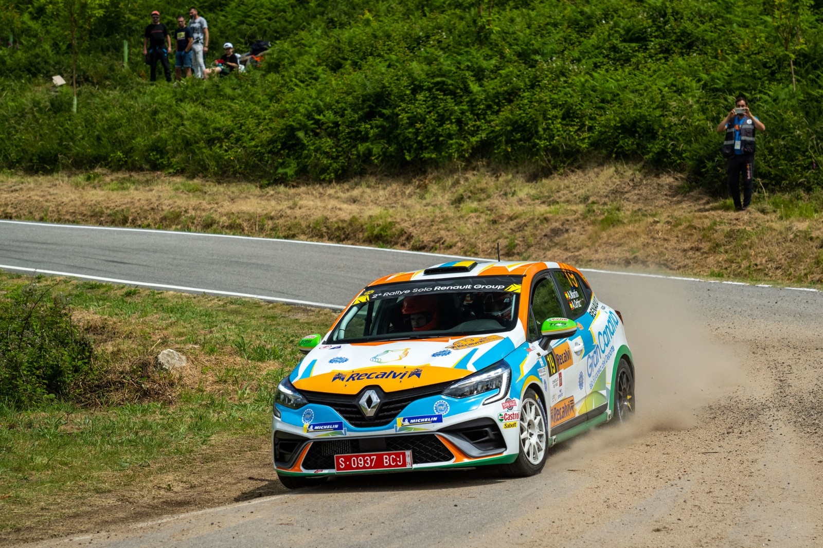 Rallye Rías Baixas 2023 CERA Clio Canarias Renault Recalvi