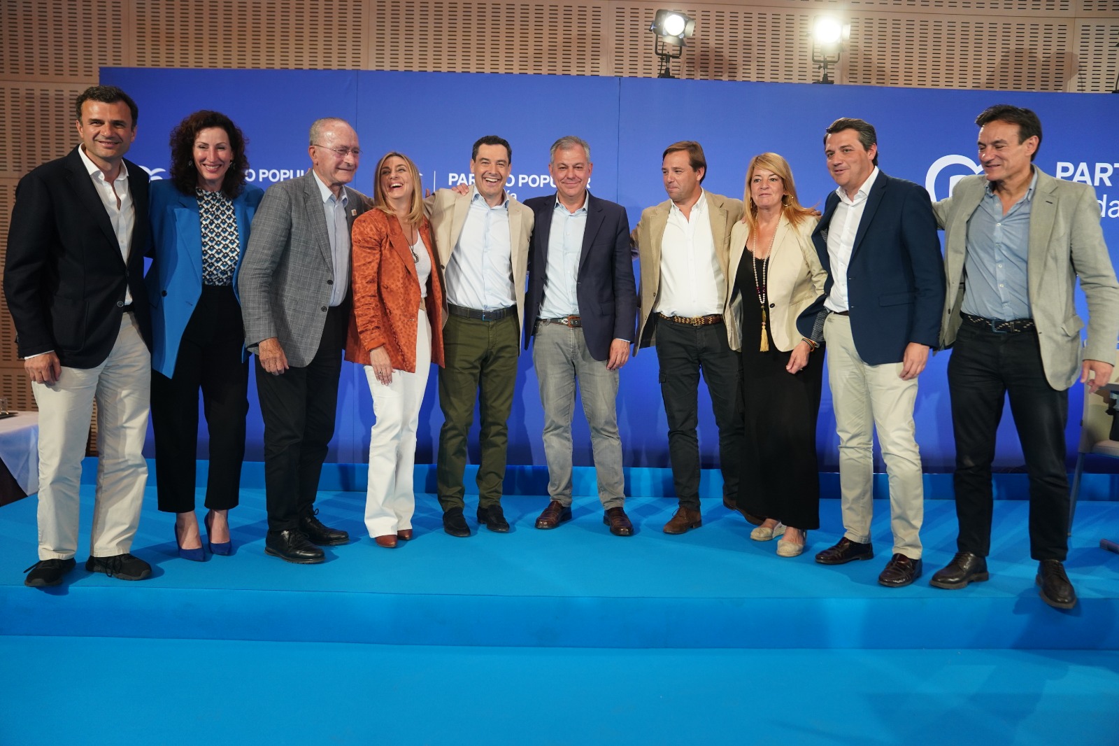 PP Andalucía bastiones Málaga Sevilla Cádiz Almería Granada