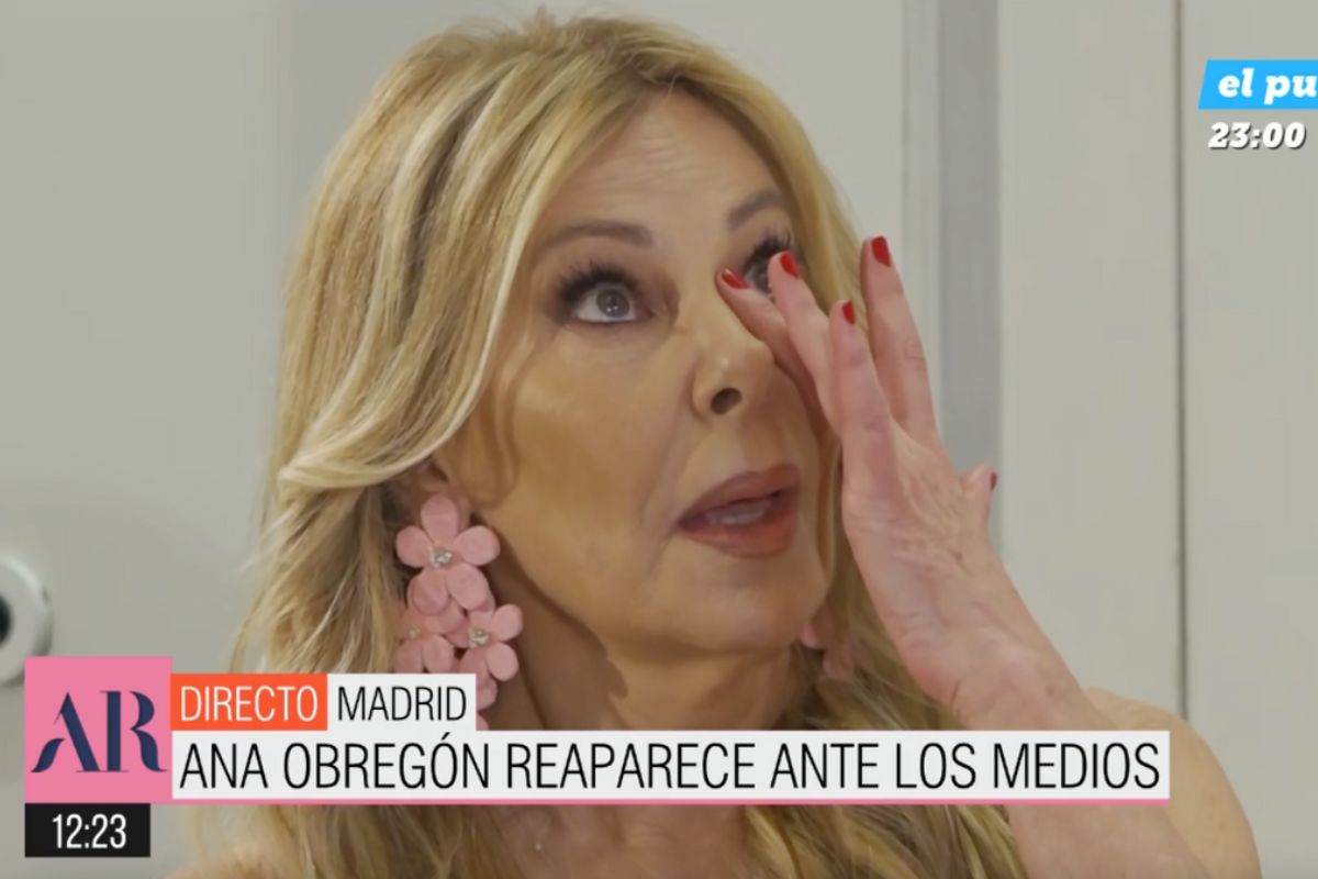 Ana Obregón contó que su hijo Aless la llamó por teléfono