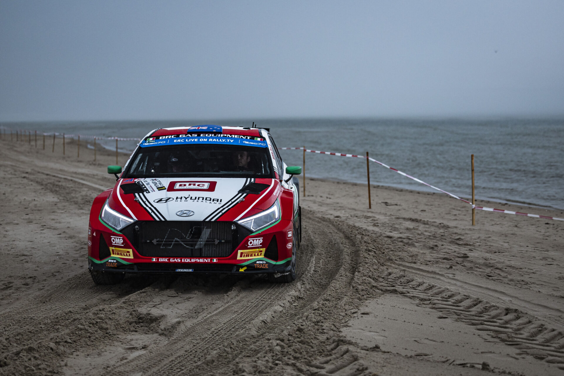 ERC Rallye de Liepaja 2023 Paddon Hyundai