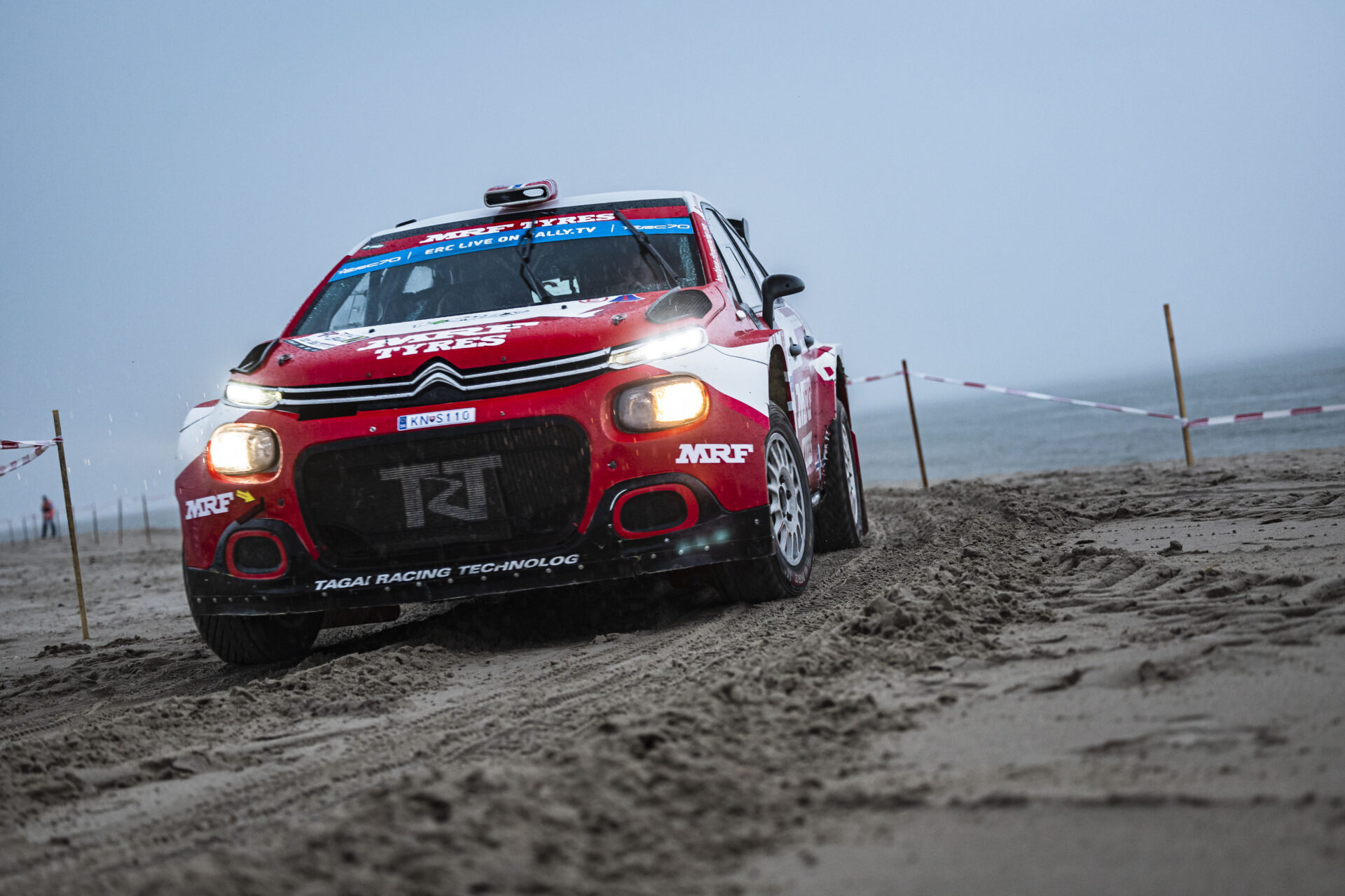 ERC Rallye de Liepaja 2023 Ostberg Citroën MRF