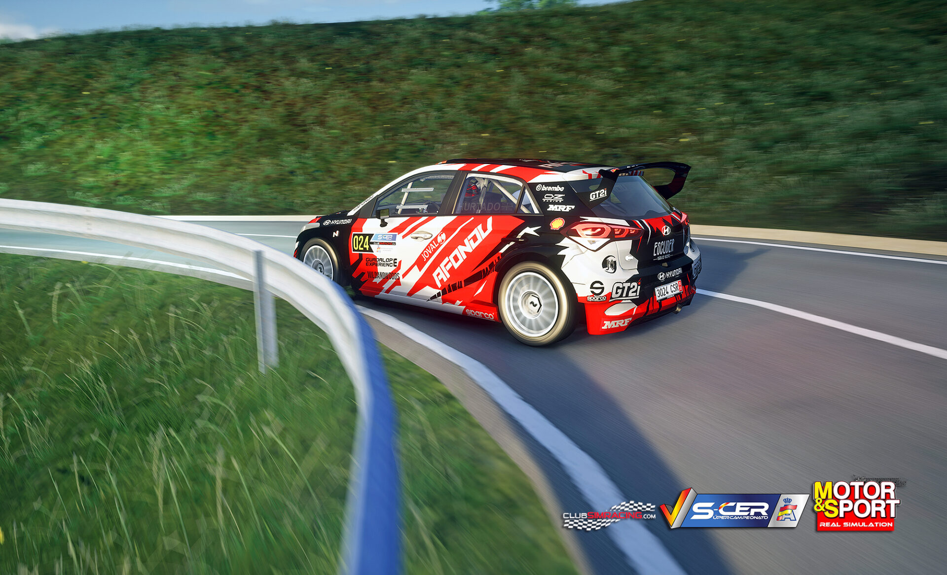 Eneko Hurtado Cristian López Hyundai SCER Virtual simracing esports