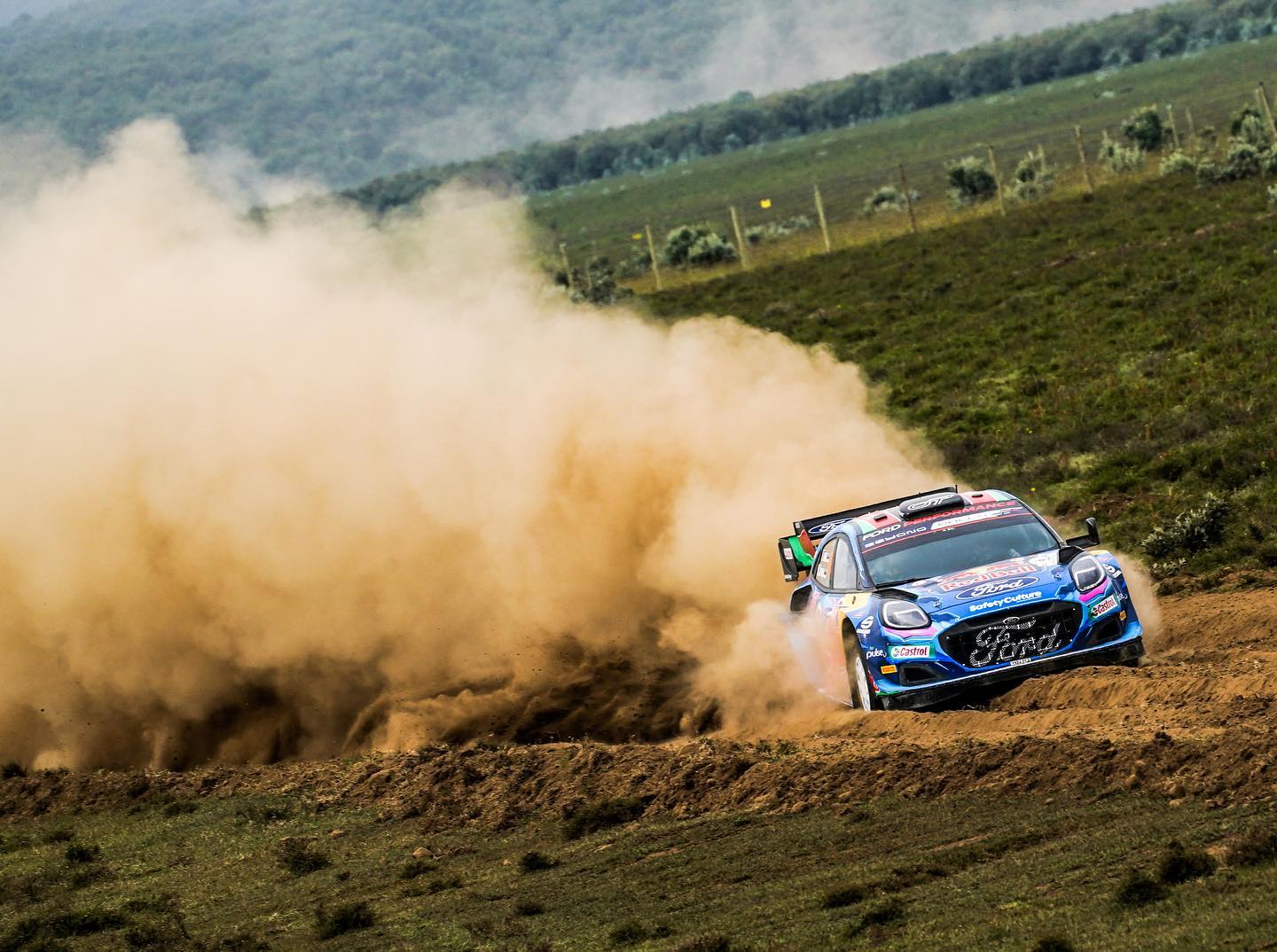 Rallye Safari 2023 WRC M-Sport Ford Tänak