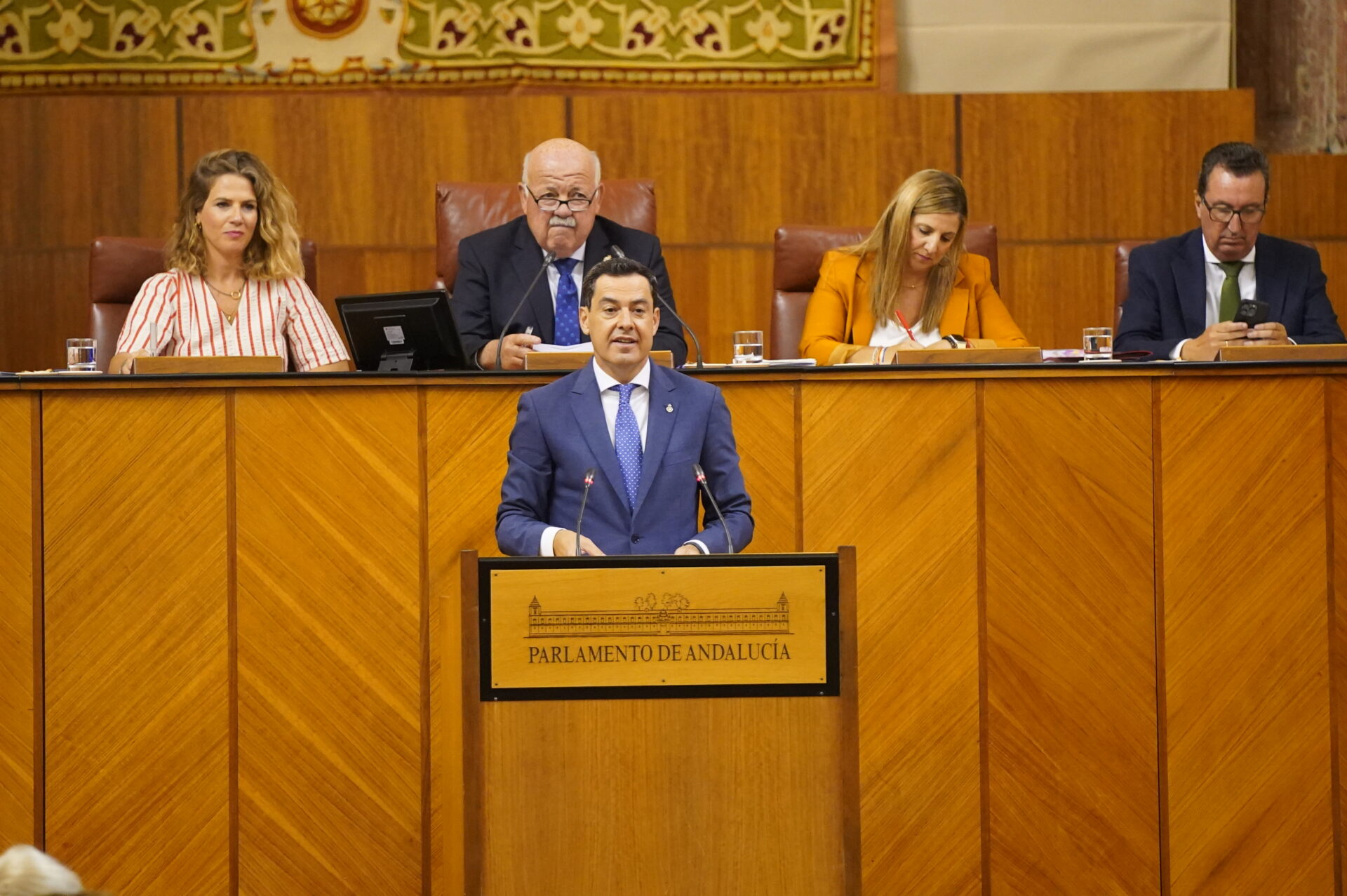 Juanma Moreno Parlamento PP Andalucía