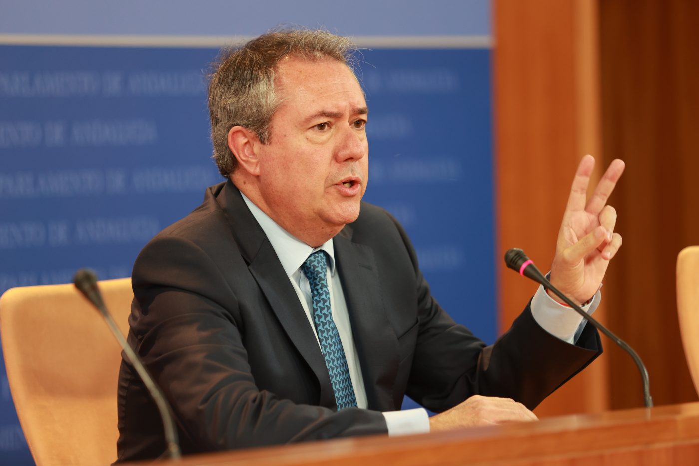 PSOE Andalucía Juan Espadas Parlamento Centra