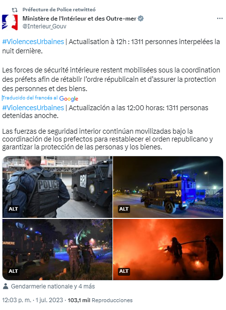 disturbios