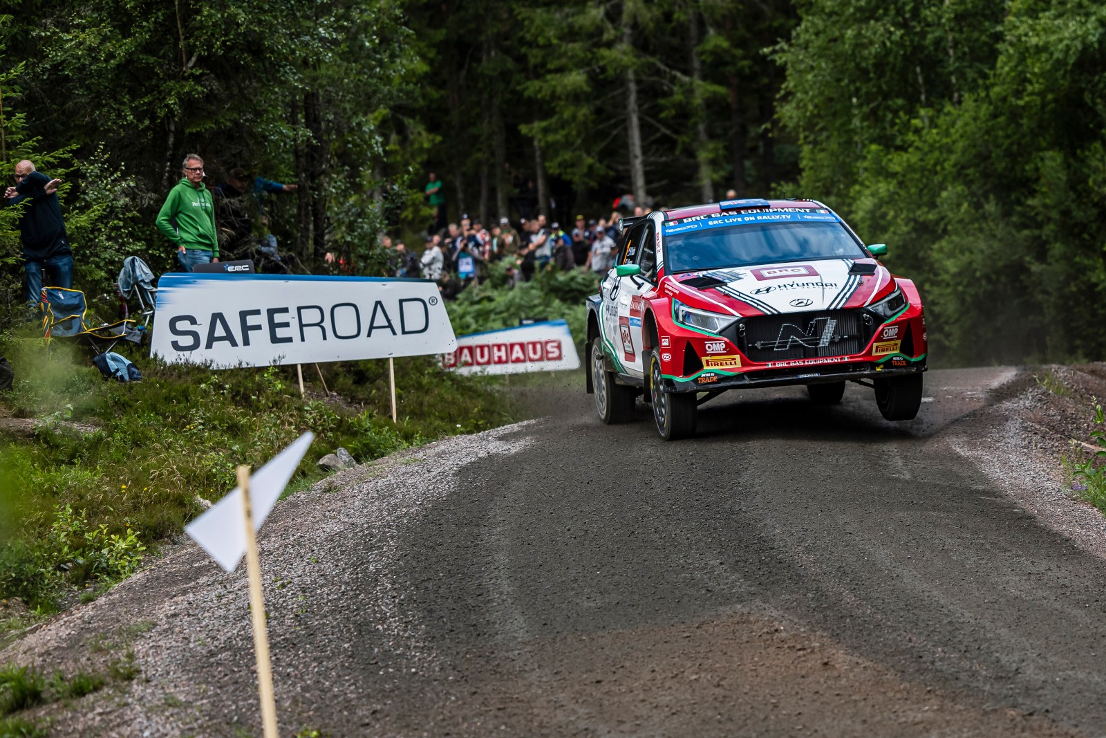 Hayden Paddon ERC Hyundai Suecia Escandinavia