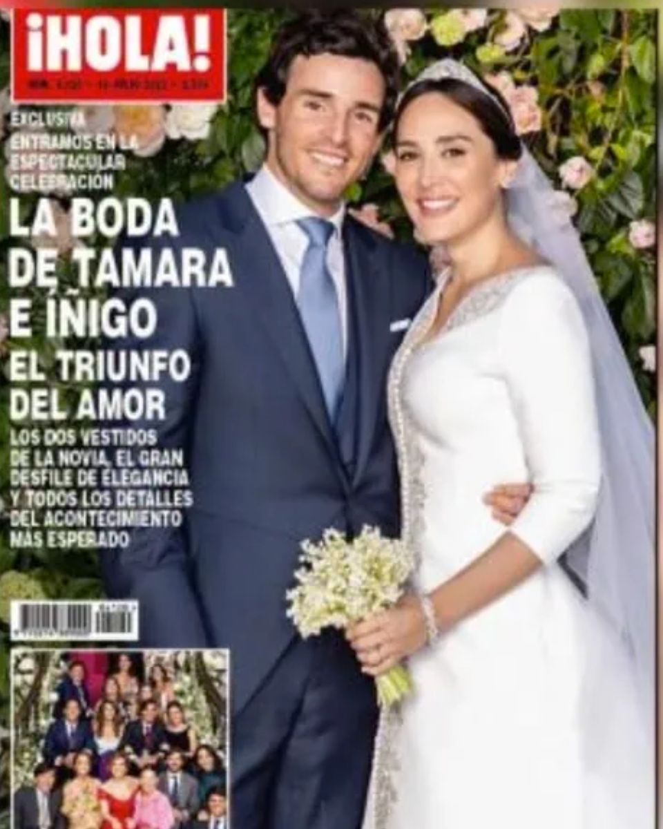 Portada revista Hola boda de Tamara Falcó