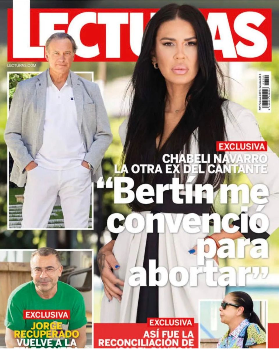 Portada revista Lecturas Chabeli Navarro