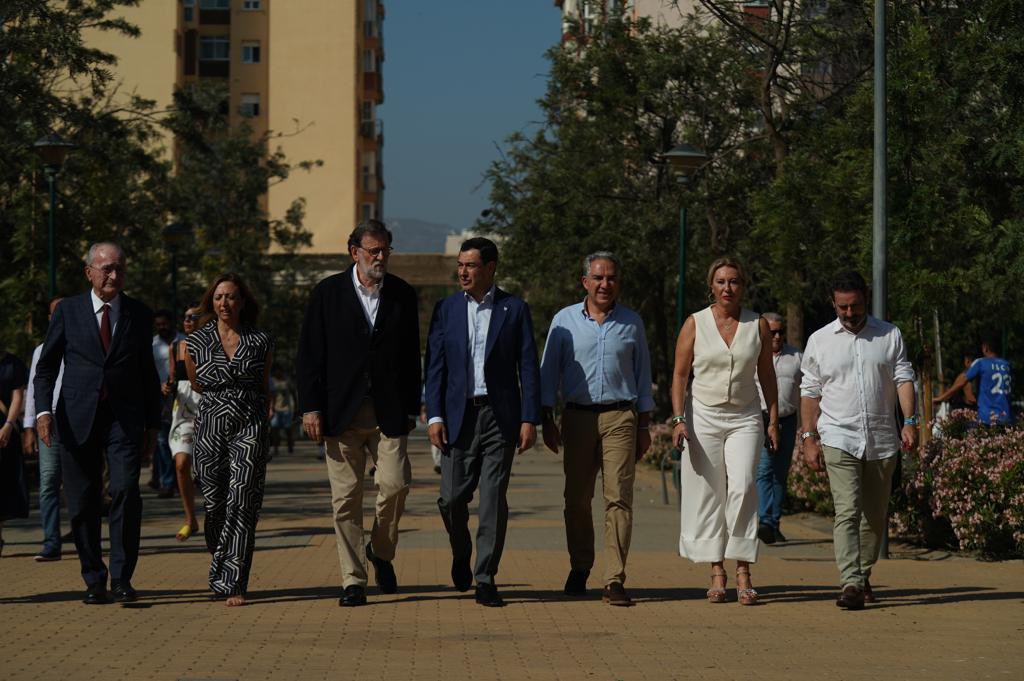 Mariano Rajoy Elías Bendodo PP Andalucía Málaga