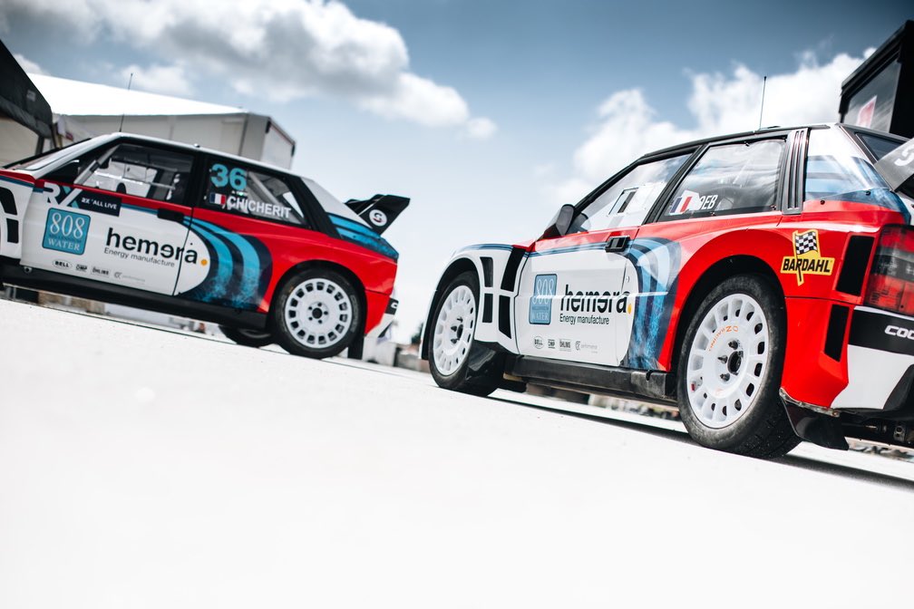 Lancia Delta rallycross WRX Sébastien Loeb