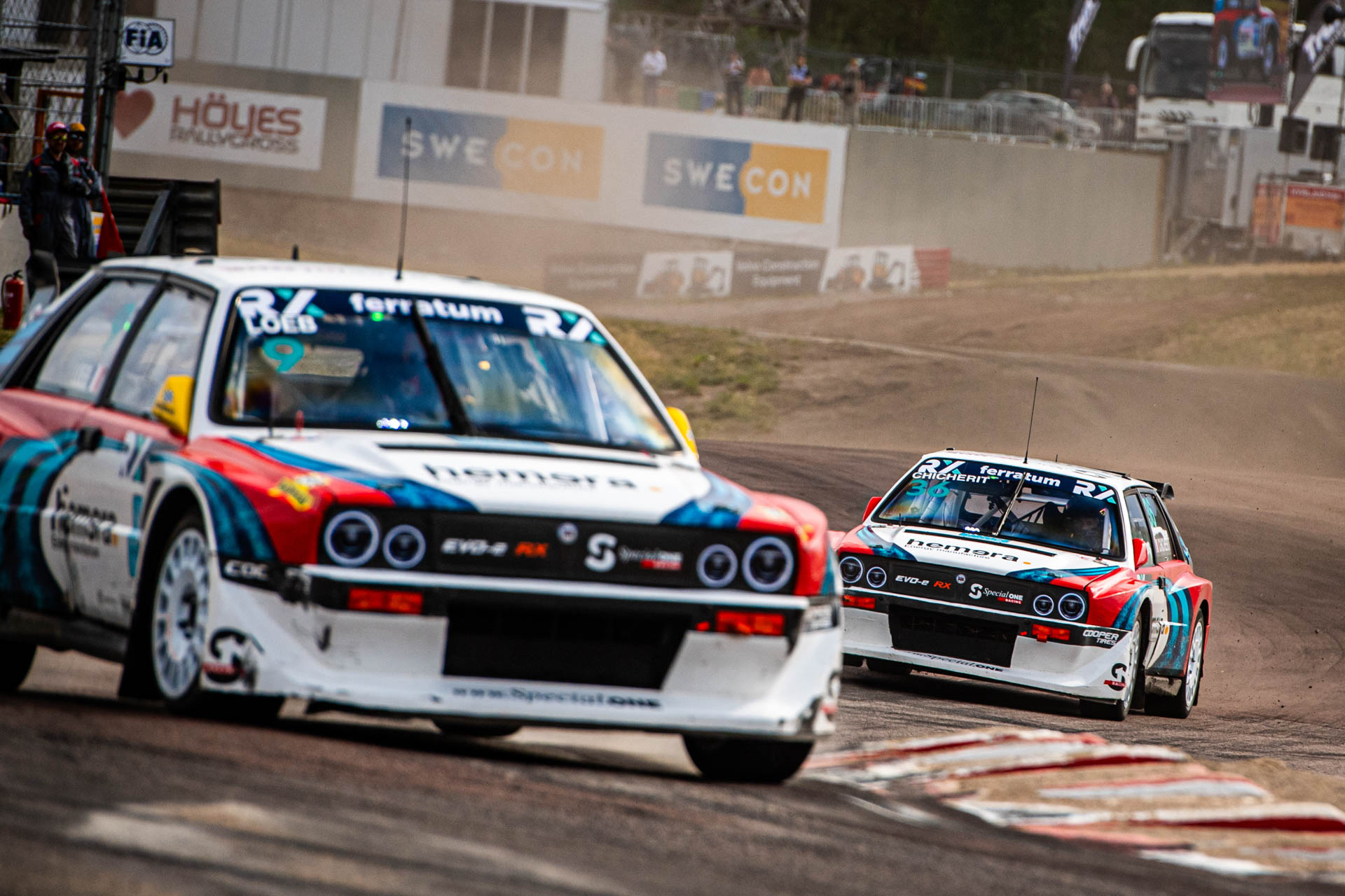 Lancia Delta rallycross WRX Sébastien Loeb