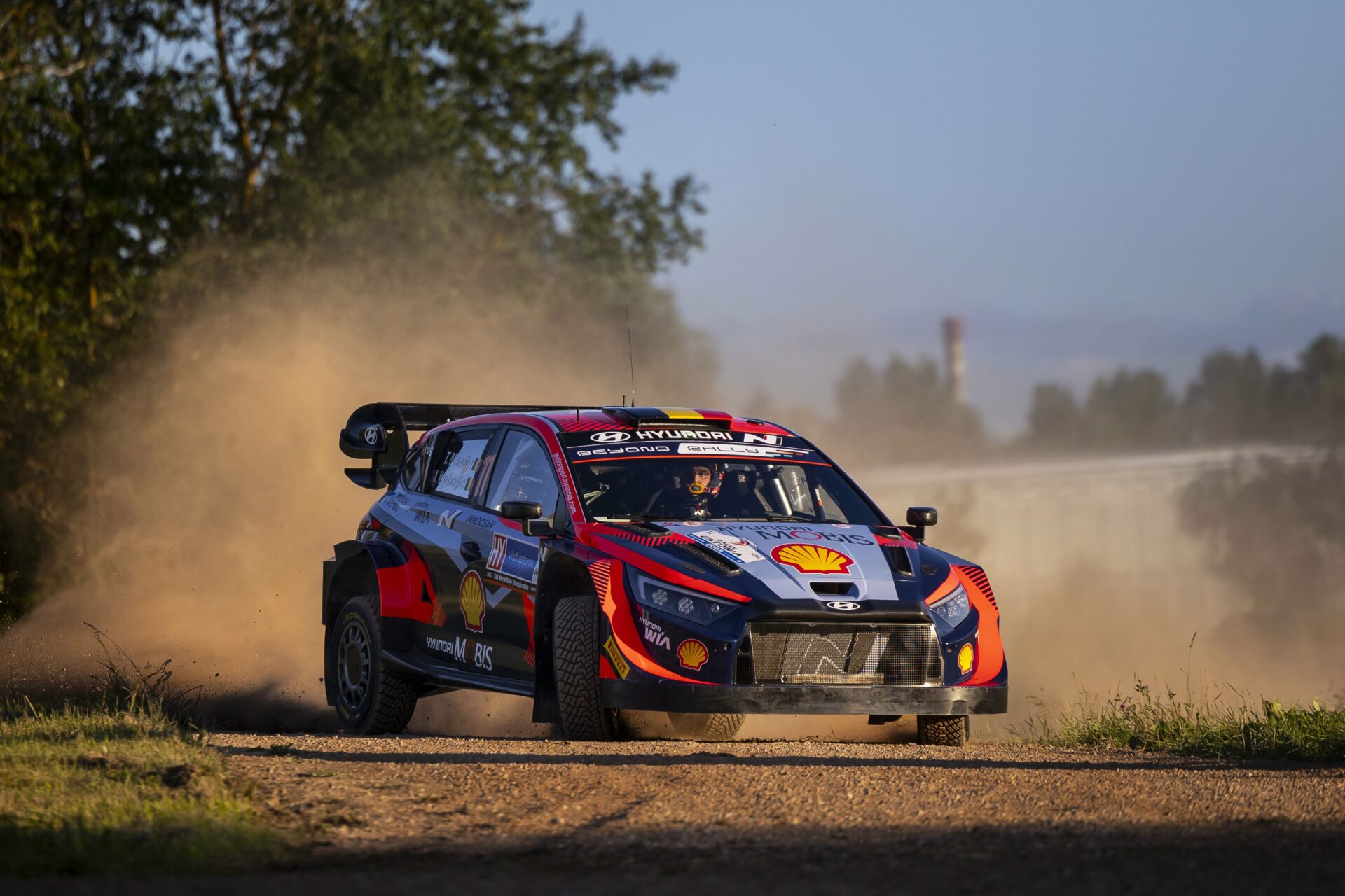 Hyundai WRC Neuville Estonia Rallye