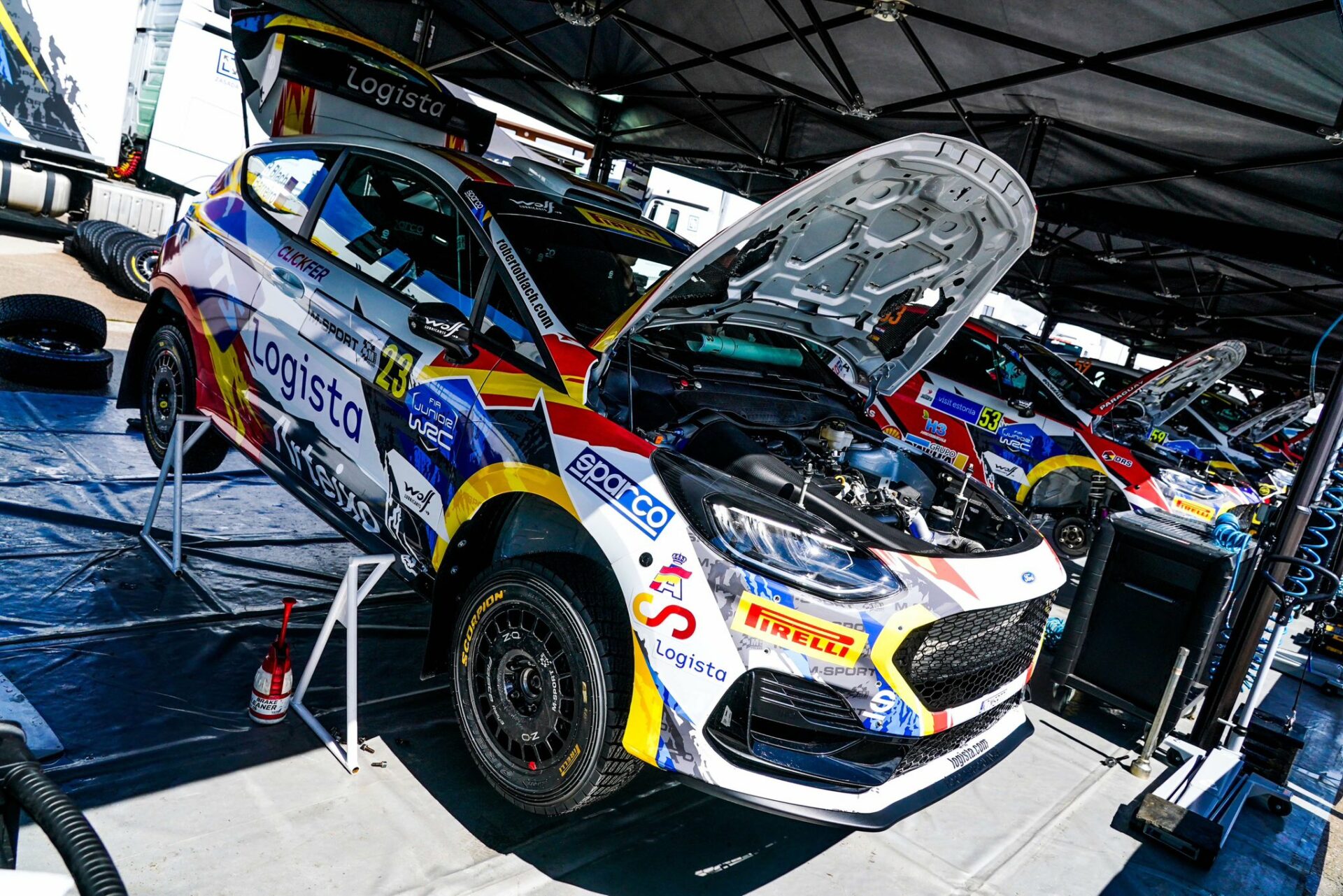 Junior WRC Roberto Blach Estonia Rallye Team Spain