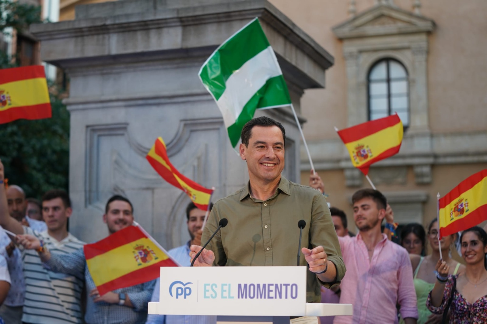 Juanma Moreno PP Andalucía elecciones 23 julio