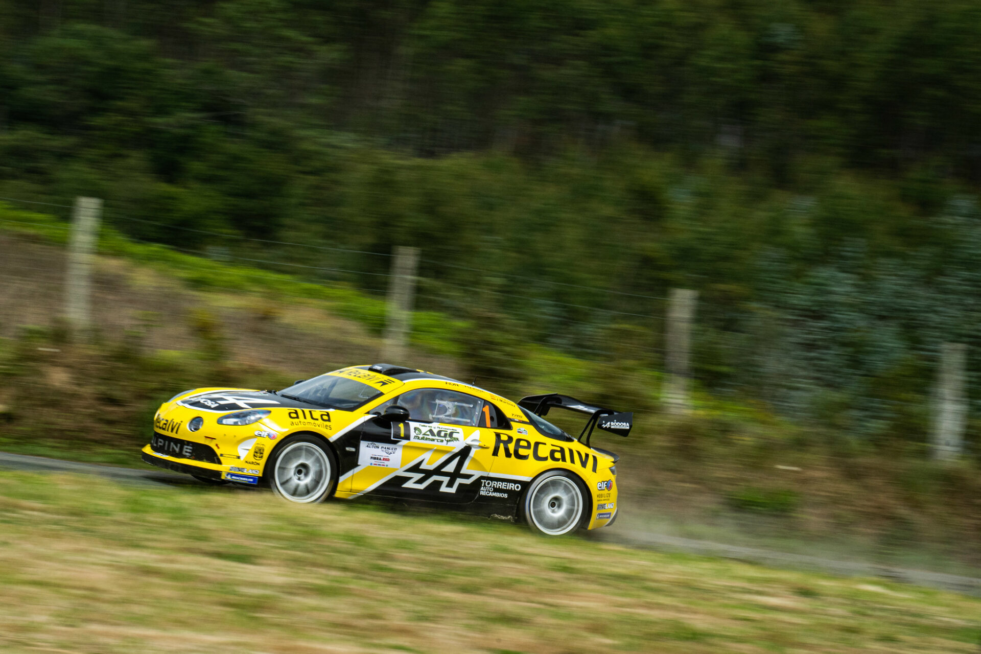 Rallye Narón CERA Galicia Jorge Cagiao Alpine A110 RGT