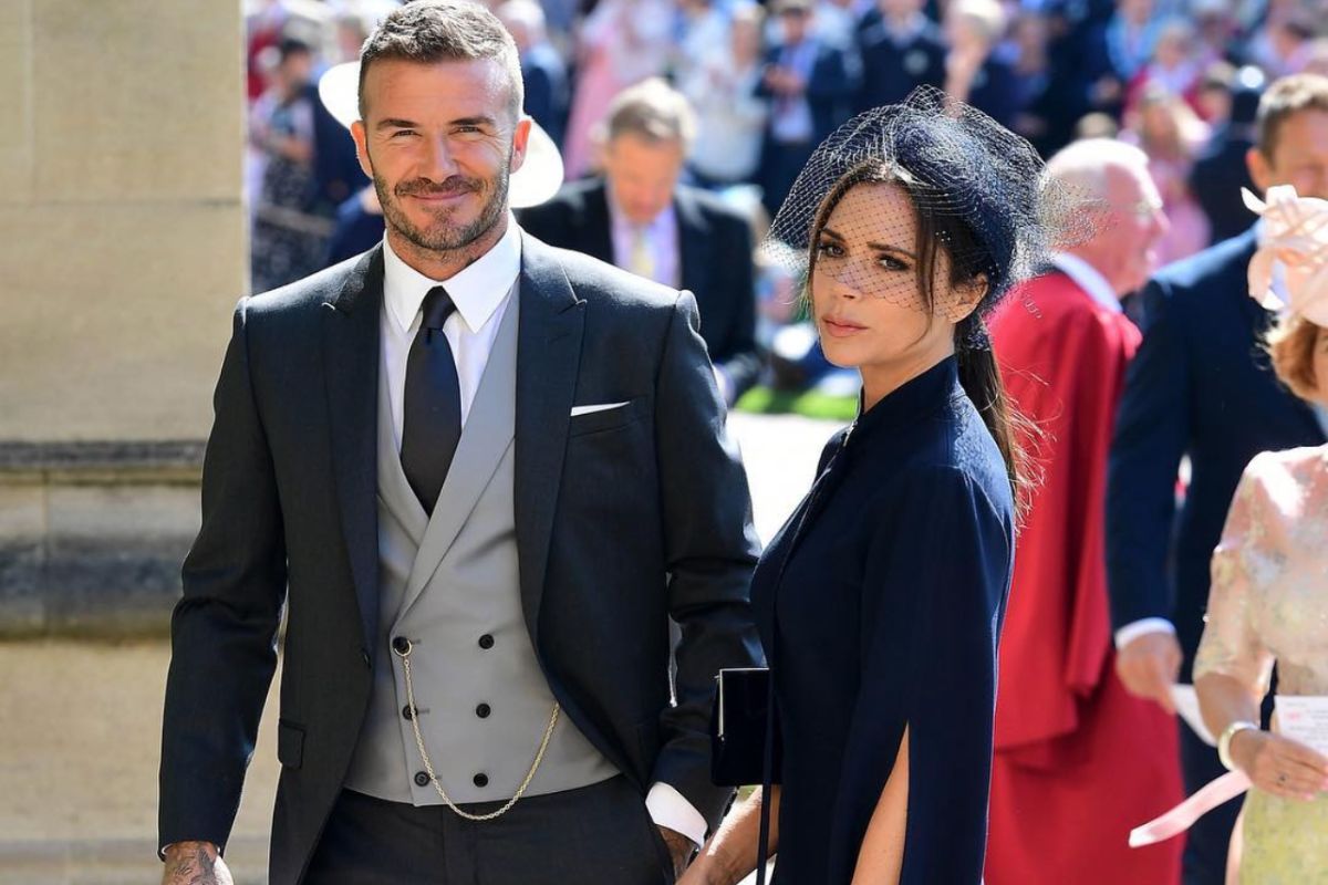 David Beckham y Victoria boda Harry y Meghan