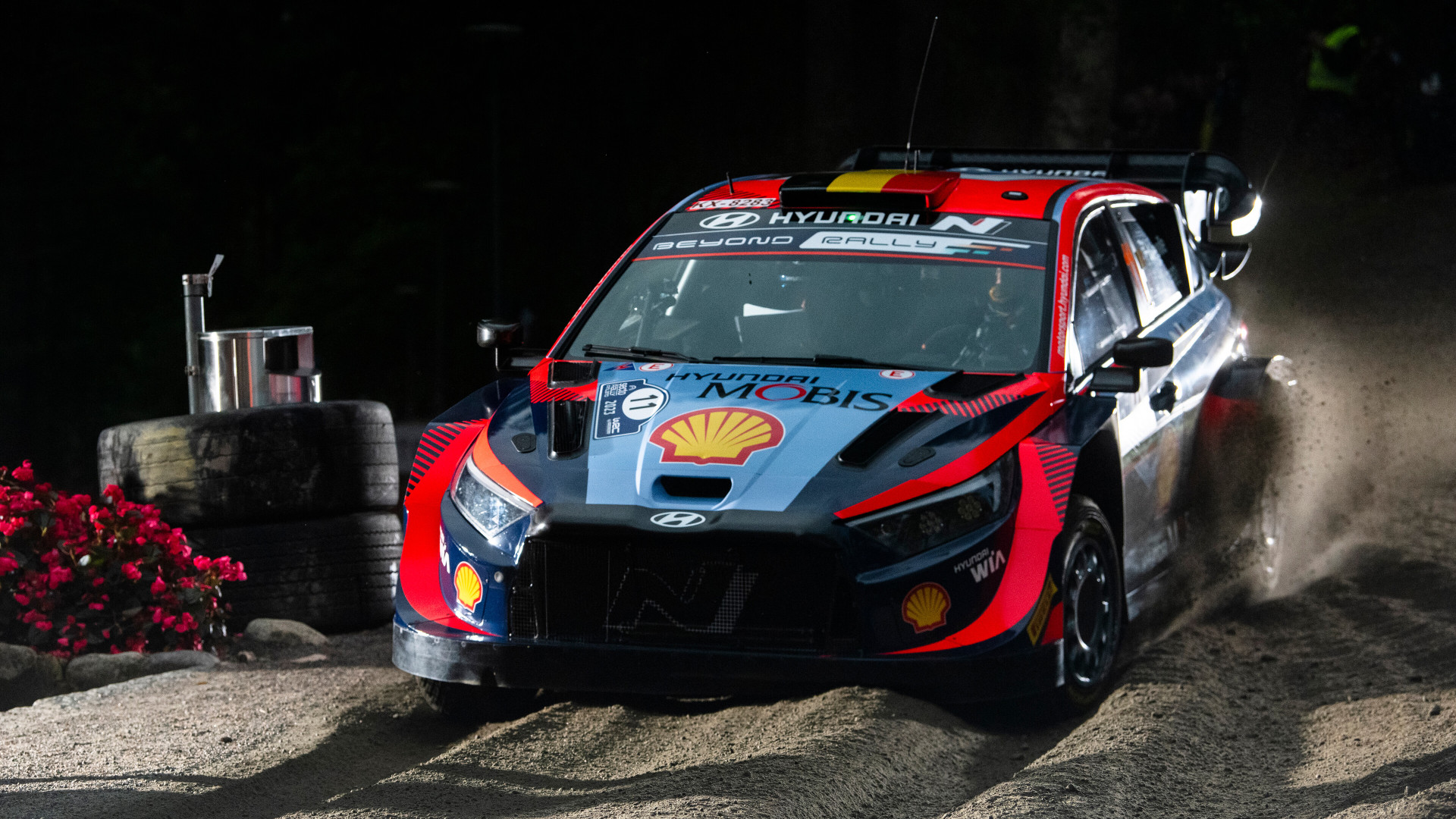Rallye de Finlandia WRC Hyundai Neuville