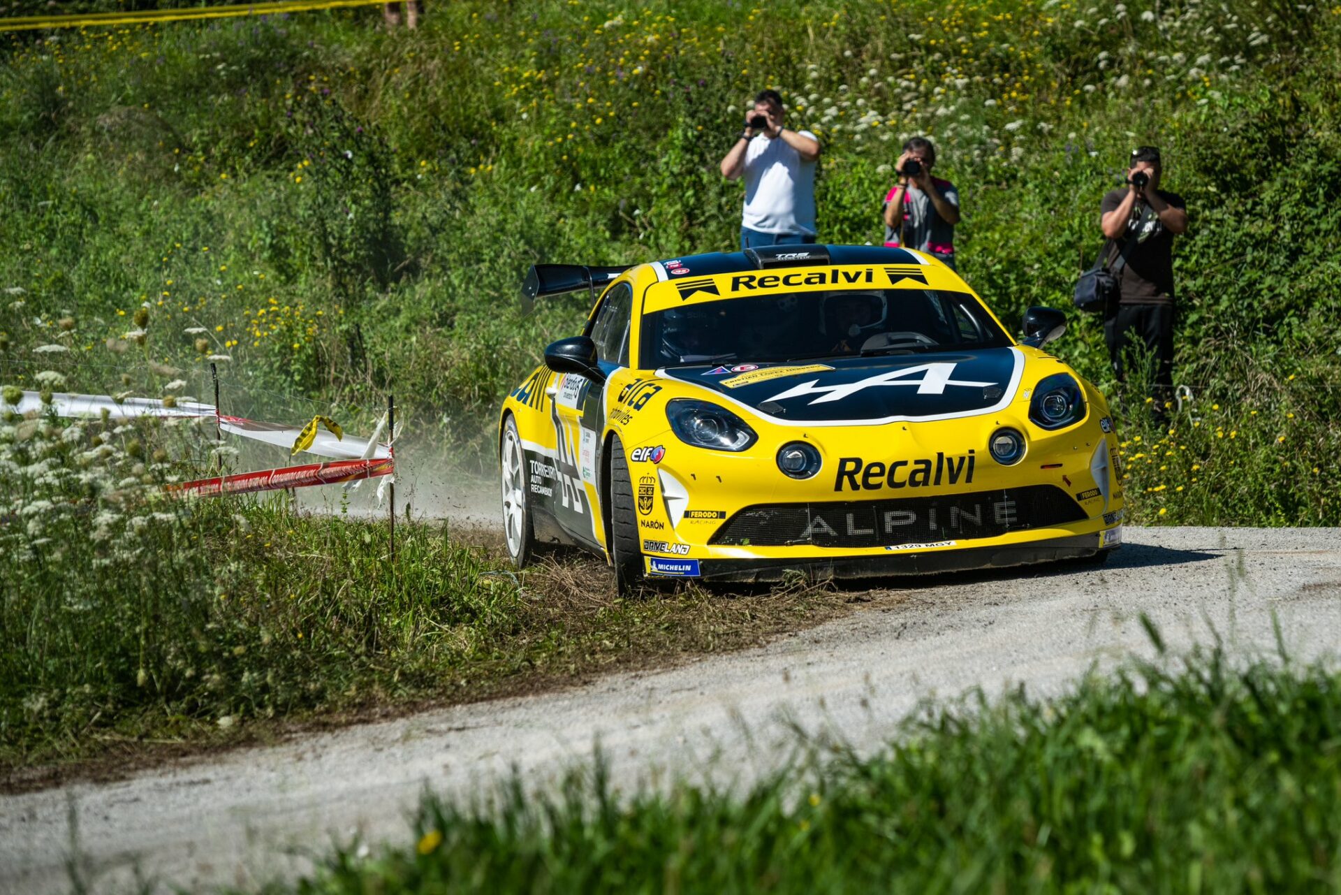 Cagiao Rallye Cristian López CERA Alpine Recalvi
