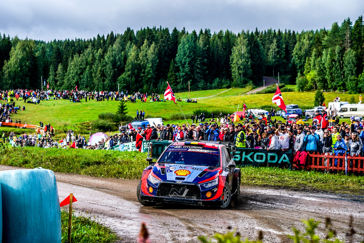 Hyundai Motorsport Rallye de Finlandia 2023 Thierry Neuville WRC