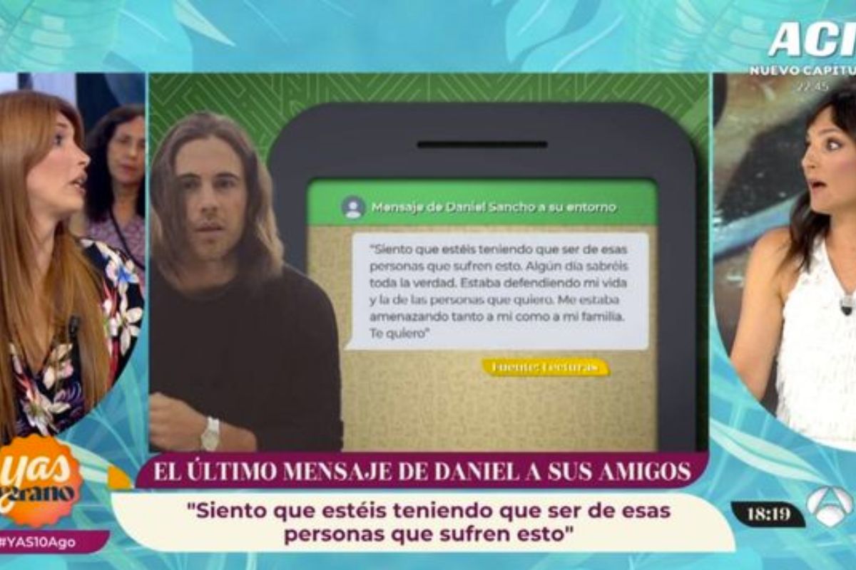 Whatsapp de Daniel Sancho