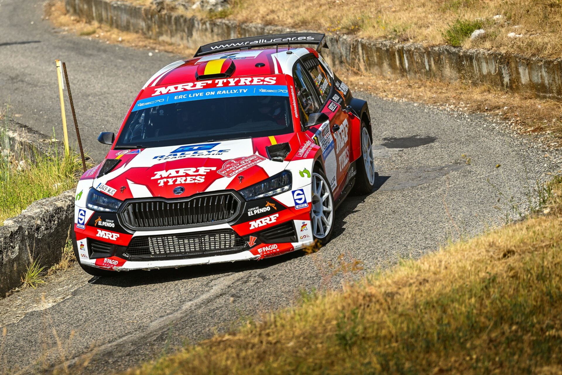 FIA ERC Europeo Rallyes MRF Llarena