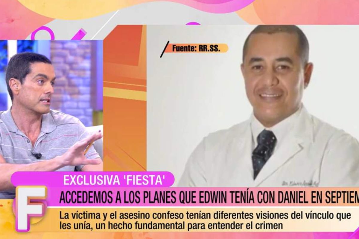 Relación sentimental Edwin Arrieta y Daniel Sancho