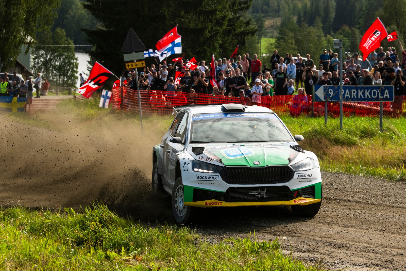 Sami Pajari Skoda Fabia Rally2 rallyes