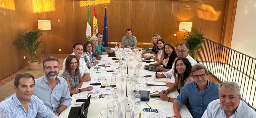 Juanma Moreno PP Junta de Andalucía Ayamonte