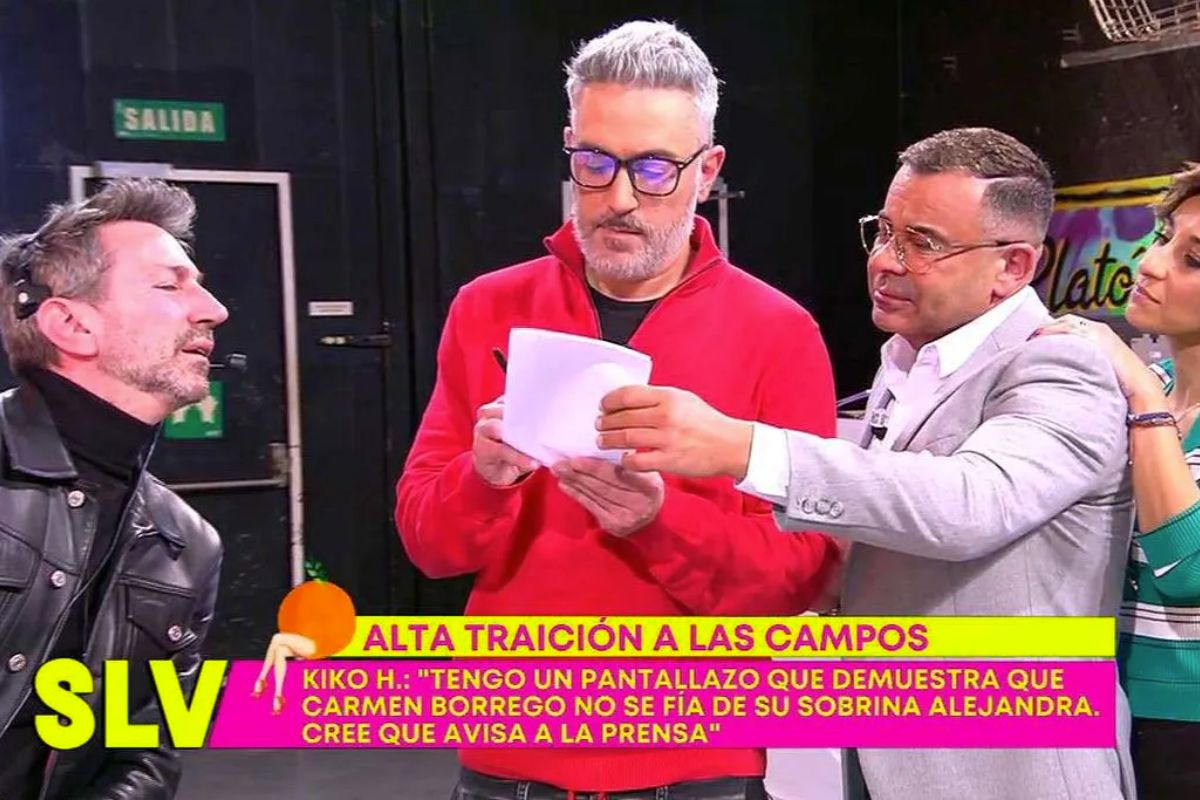 Jorge Javier Vázquez escribe contra Kiko Hernández