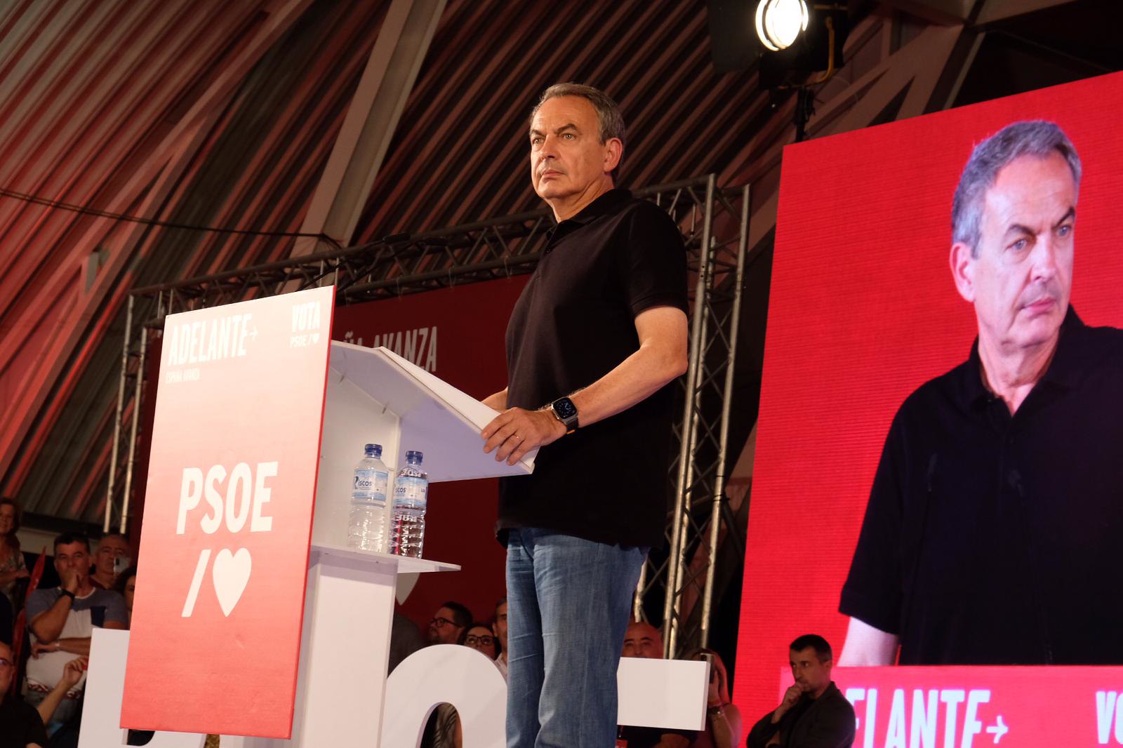 José Luis Rodríguez Zapatero PSOE Andalucía Sevilla La Rinconada