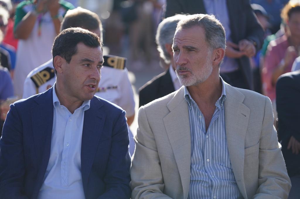 Juanma Moreno PP Andalucía Junta de Andalucía Rey Felipe VI Solheim