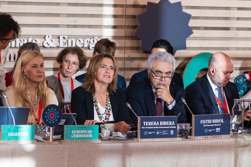 Teresa Ribera ministra Transición Ecológica COP28