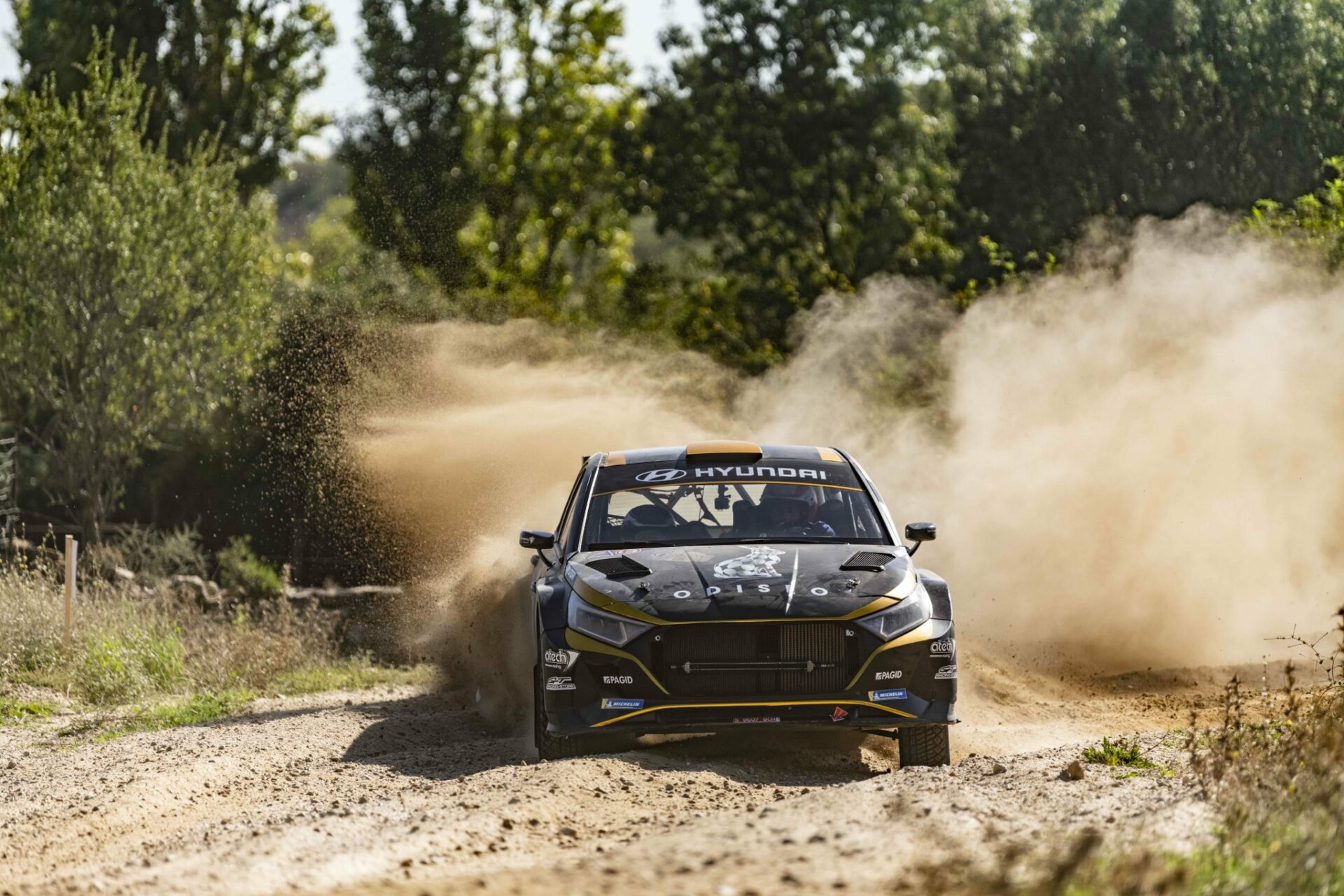 Pepe López Hyundai i20 N Rally2 Terratraining Rally Madrid
