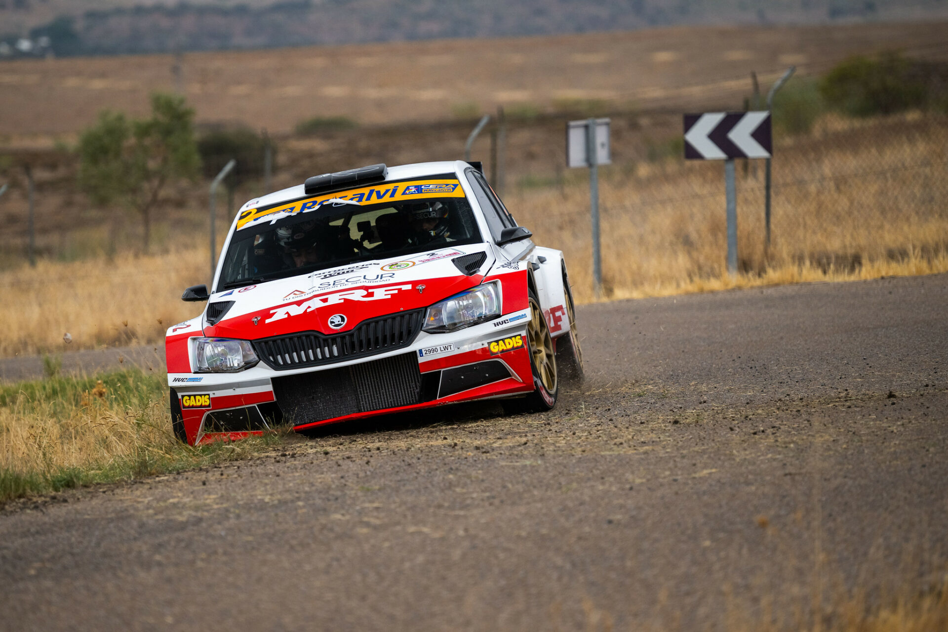 Rallye Vendimia deportes motor rally Skoda Muñiz CERA
