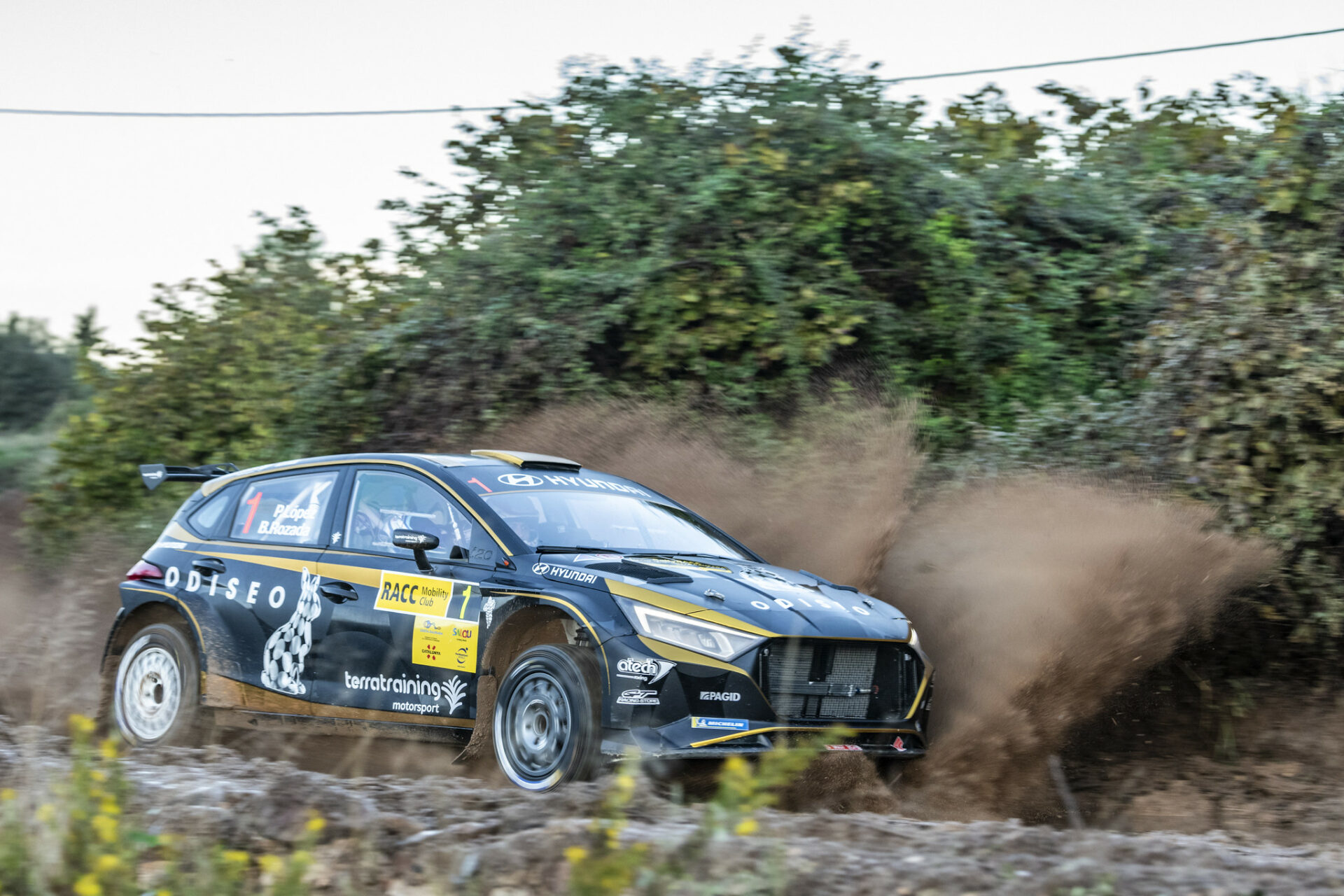 RallyRACC 2023 deportes motor rally Hyundai Pepe López