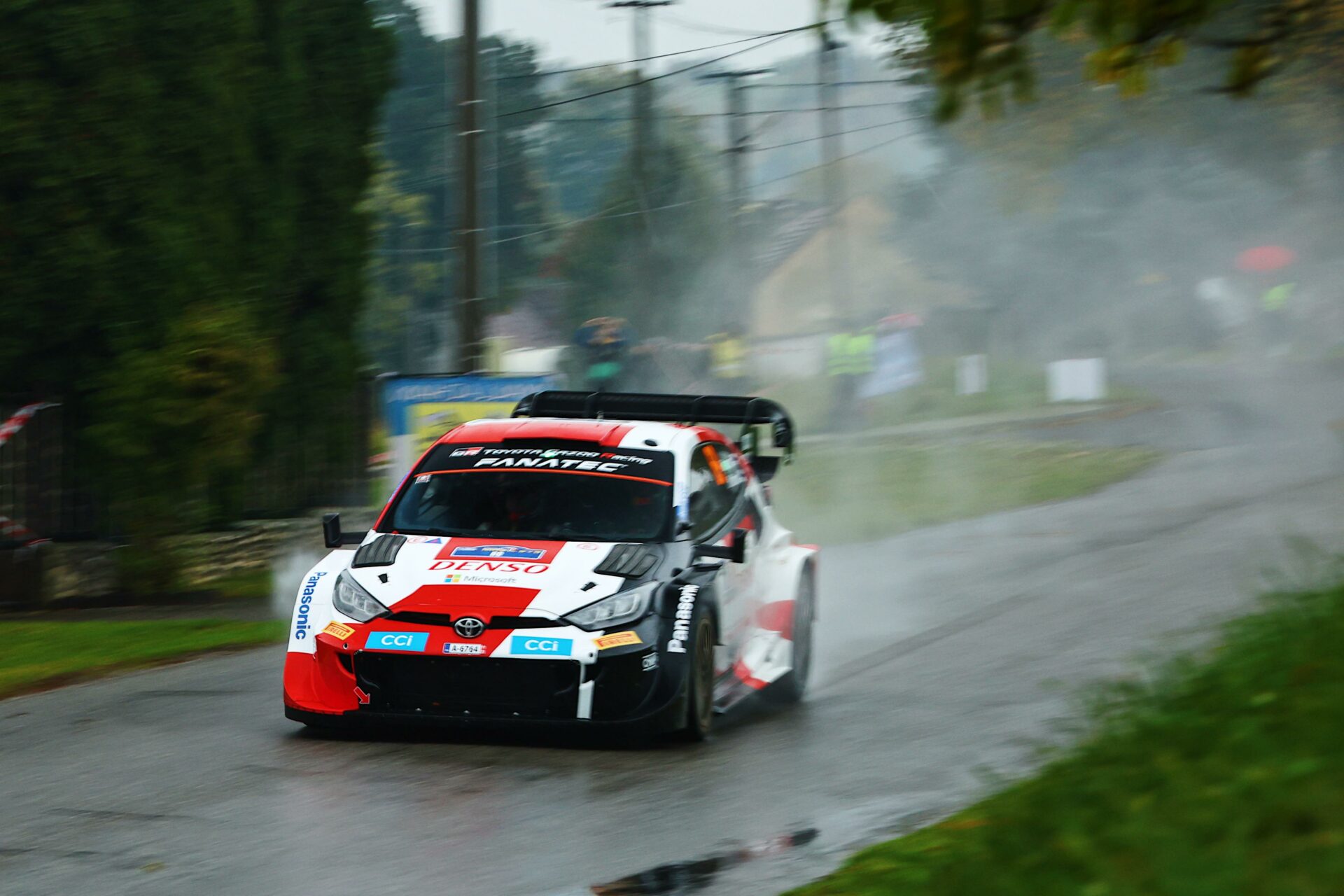 WRC Rallye Europa Central Toyota Rovanperä