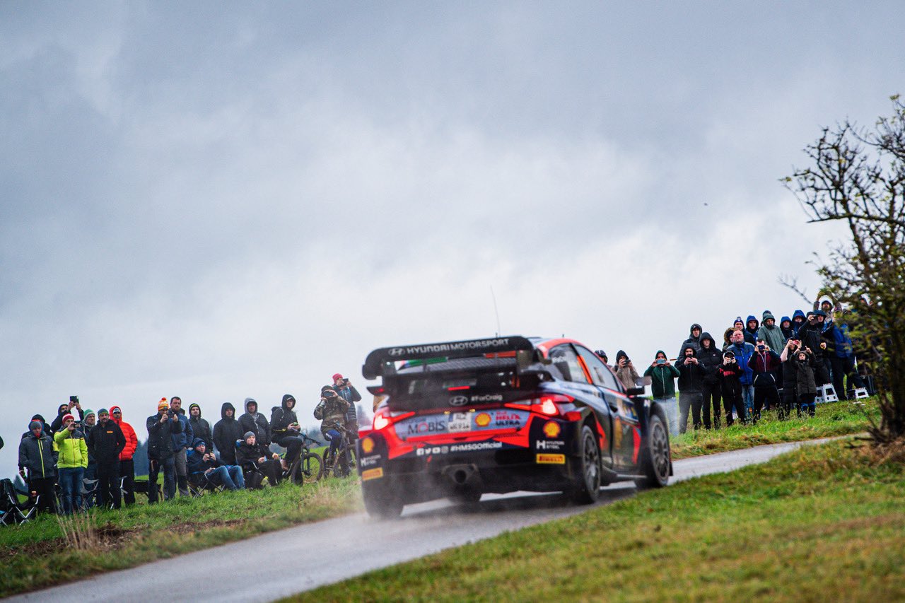 WRC Rallye Europa Central Hyundai Neuville