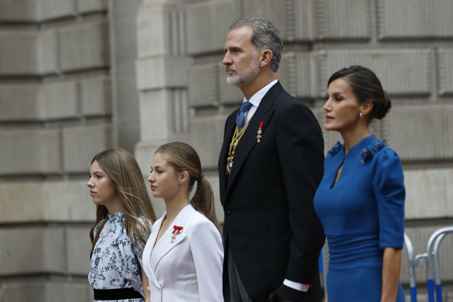 Casa Real Rey Felipe VI Reina Letizia Princesa Leonor Borbón