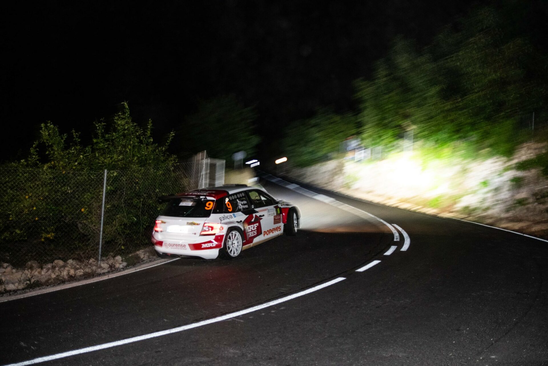 Pardo Skoda rally La Nucía S-CER